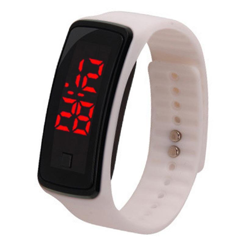 Fashion sports second-generation led watch for boys and girls, children s sunglasses, electronic bracelet, silicone gift, electronic watch