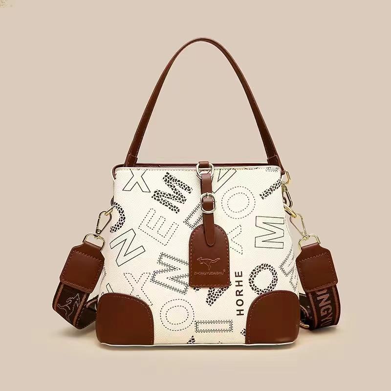 High-quality vegan leather crossbody bag for women travel bag shoulder bag large handle top handle bag