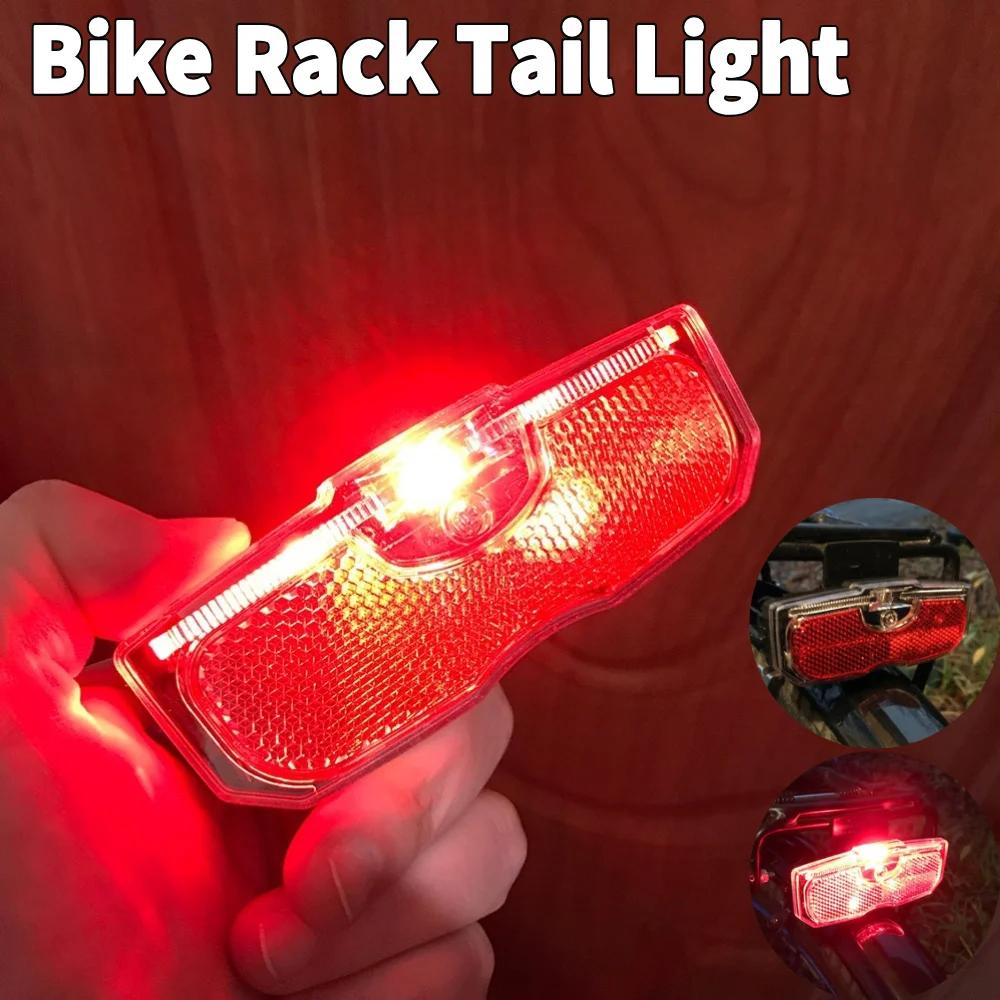 1-3pcs Bicycle Taillight Bike Rear Reflector Taillight Waterproof LED Cycling Bike Warning Light Battery Powered Safety Warning