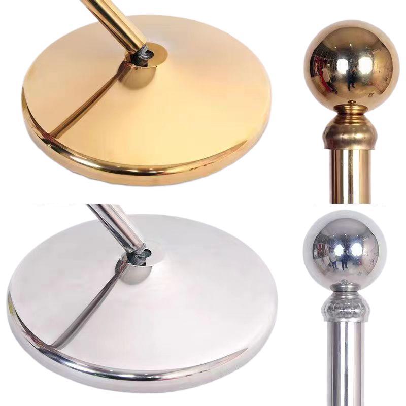 Indoor Floor-Standing Flagpole with Five-Star Red National Flag for Office or Conference Room