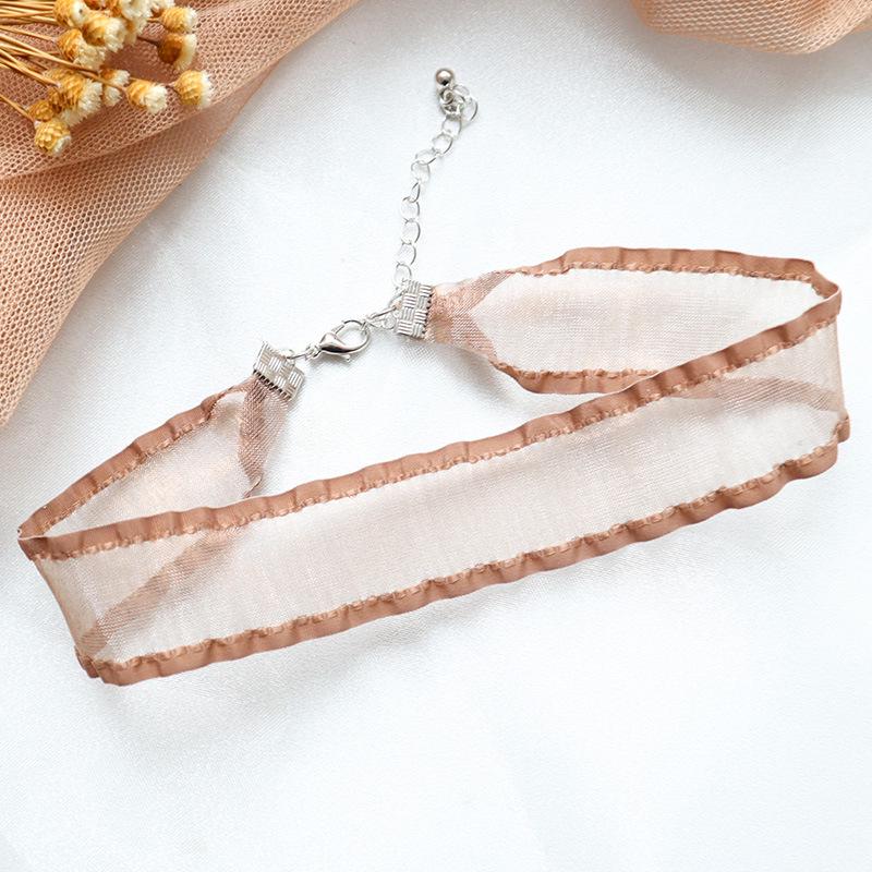 Ретро-чокер в стиле Myllard, коричневый: Роскошное трансграничное ожерелье с высококлассным дизайном