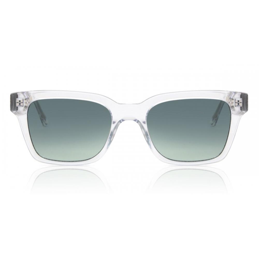 Messy Weekend Dean Crystal Green Women Sunglasses Clear/52-19-145