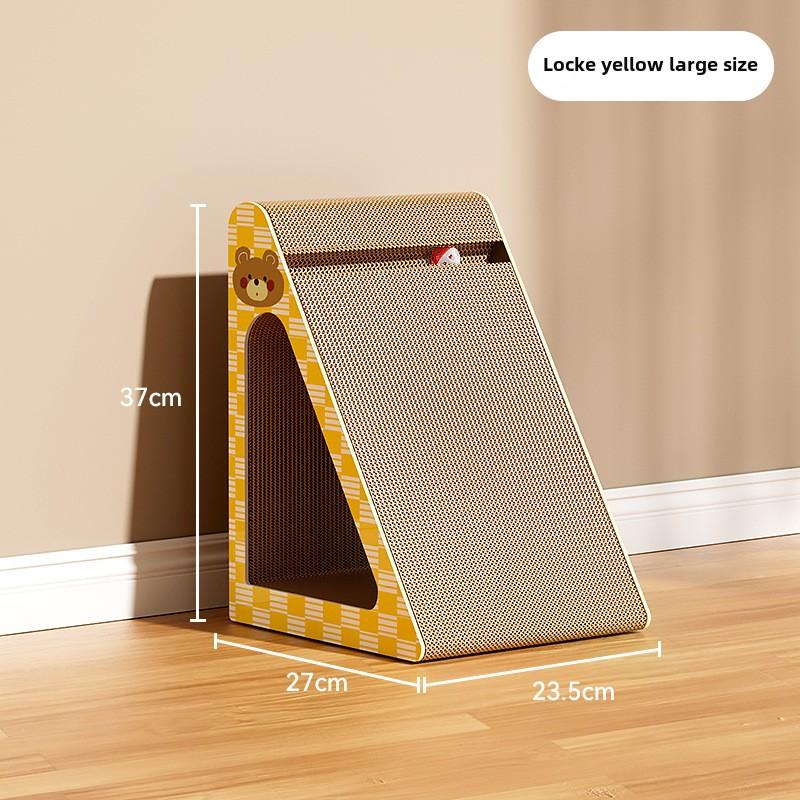 

Доска для кошачьих когтей Вертикальная, устойчивая к царапинам, износостойкая и не крошится, рифленая, шлифовальная доска для лап, игрушки для кошек Товары для кошек Scratch board