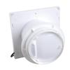 8W Solar Panel Operated 4 Inch Ventilation Fan For Outdoor Shed Pet House Air Quiet Motor