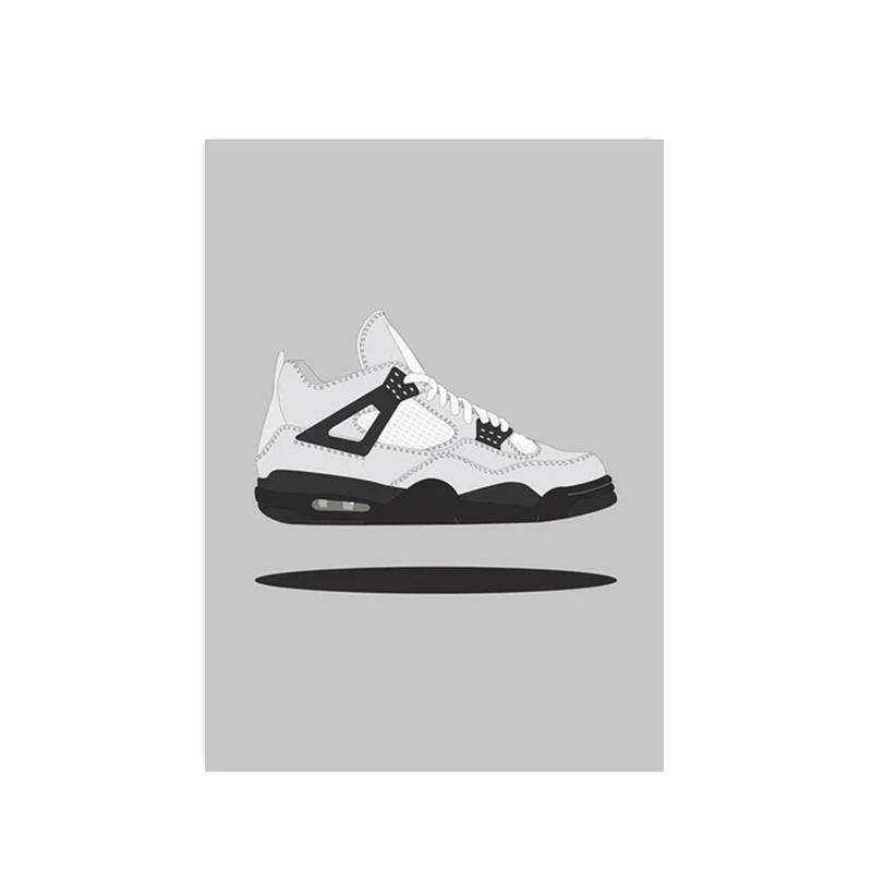 Fashion Sport Shoes Sneakers Posters And Prints Canvas Painting Nordic Wall Art Pictures for Living Room Home Decoration
