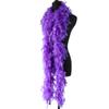 DIY 40G Red Turkey Marabou Feather Boas Trim Scarf 2 Meter Feathers Carnival Costumes Wedding Party Shawl Decoration Plumes