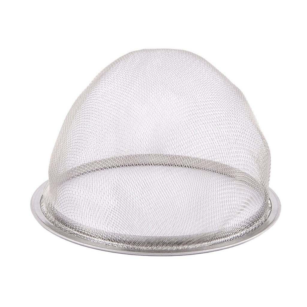 uxcell Tea Strainer, Stainless Steel, 80mm Diameter, Round Mesh, Pack of 2, for Spices and Other Uses