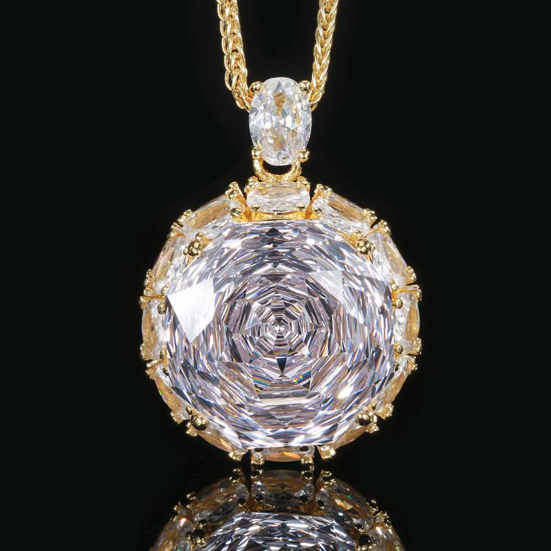 Popular Jewelry Copper Bottom Gold-Plated Rose Cut Temperament Light Luxury Gold Suit Women 18-16M