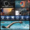 New Military Outdoor GPS SmartWatch Built in GPS Compass Altimeter Barometer 10ATM Waterproof 650mAh Sports Bracelet Men