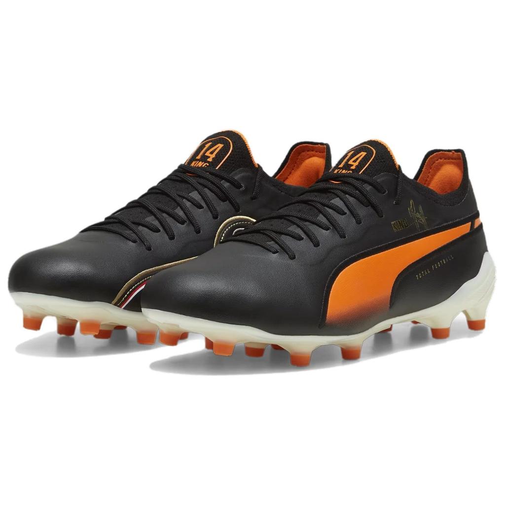 Puma King Ultimate Cruyff FG/AG 'Negro Naranja' 107826-01