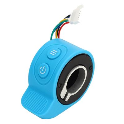 Electric Scooter Throttle Accelerator Sensitive Blue Electric Scooter Thumb Speed Accelerator for X6 Electric Bikes