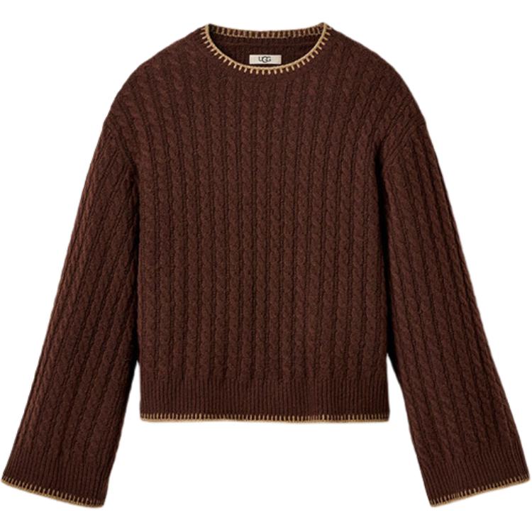 

UGG Пуловер в рубчик крупной вязки Женские топы 1171612-COLA L