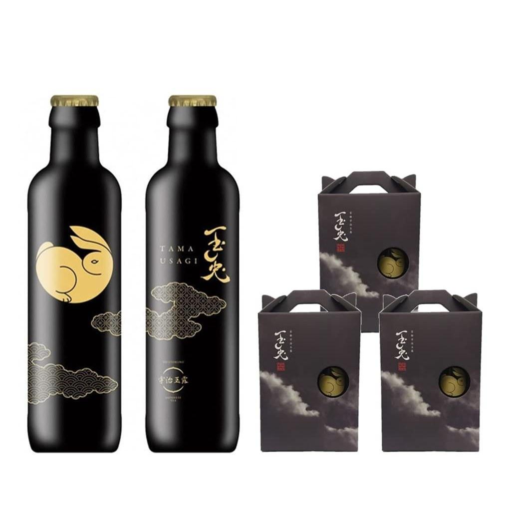 Kyoto Prefecture Tea Cooperative Creation Authentic Gyokuro Drink Beverage Tamau-sagi 6 Bottle Set Gift Box x3 Made Japan