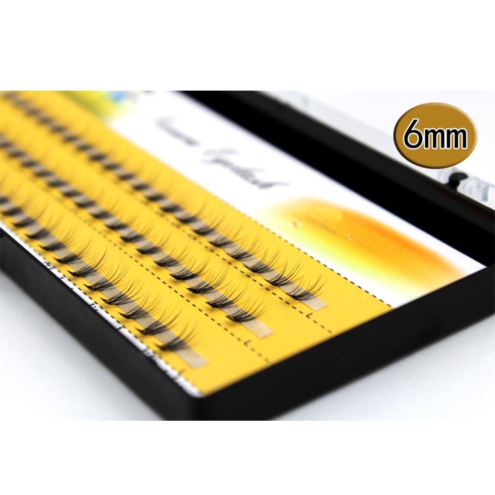 1 Set 3D Individual Cluster Fake Lashes Strip Eyelashes Extension Permanent Soft Light False Eyelash