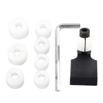 Kit di utensili per l'incastonatura di pietre diamantate a canale con morsetto per la lavorazione degli anelli di gioielli