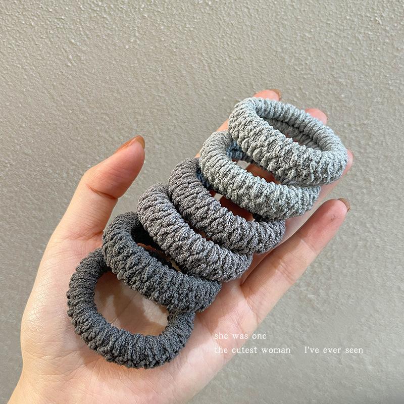 6 STKS Dikke Haarelastieken voor Vrouwen om Hoge Paardenstaarten te Knippen, Duurzame Haarelastieken, Hoge Elastische Haarelastieken, Hoofddeksels, Veelzijdige Haartouwen