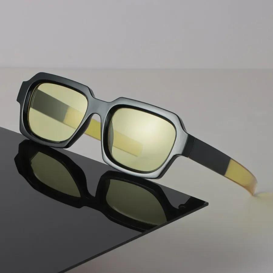 

New Square Sunglasses Women Men Retro Luxury Female Male Mirror Clear Designer Eyewear Sexy Brand Candy Sun Glasses Other