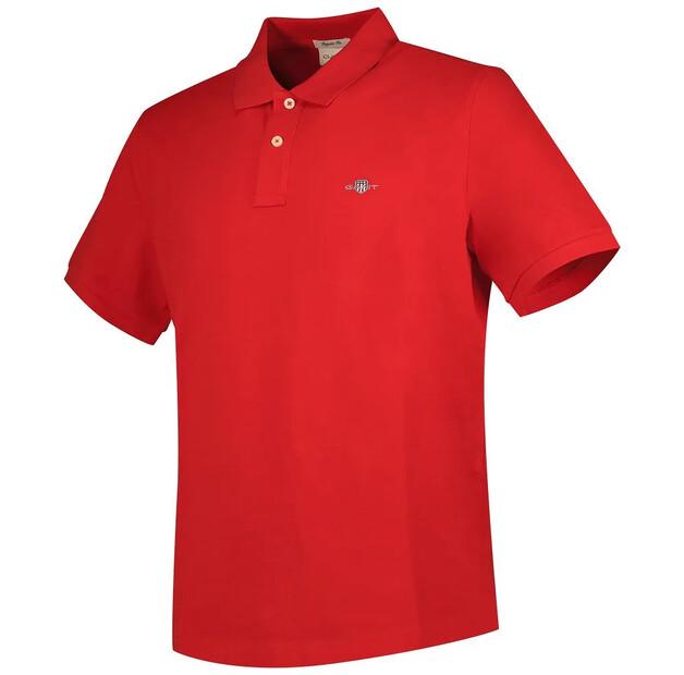 Gant Reg Shield Pique Short Sleeve Polo