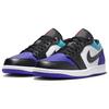 Tenisi Air Jordan 1 Low Aqua pentru bărbați Violet Alb Court-Violet 553558-154