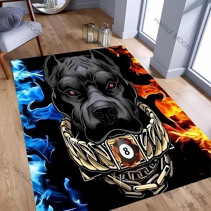 

Cool American Bully Theme Carpet Popular Carpet Suitable for Living Room Children s Room Bedroom Playroom Entryway Home Decor 40x60cm