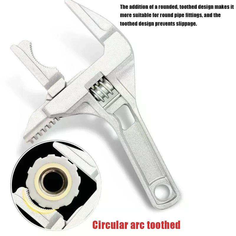 Multifunctional Adjustable Wrench For Bathroom Plumbing Repair Hand Tool