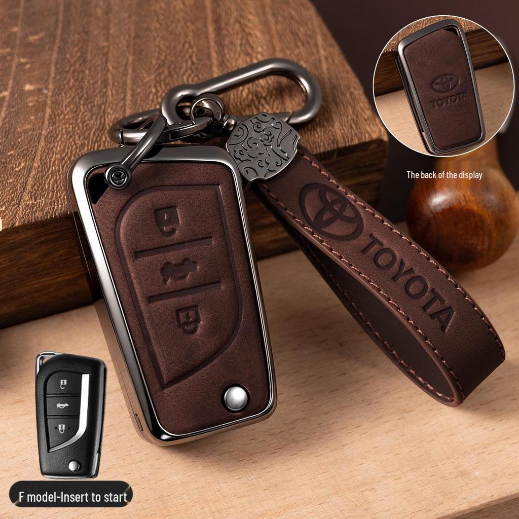 Toyota Key Case for Camry, Corolla, Levin, RAV4, Avalon, and Highlander.