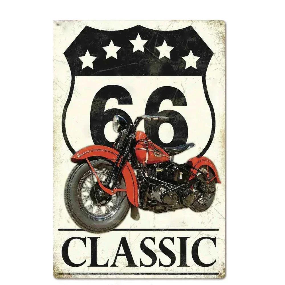 

Signs Vintage Shabby Metal Tin Sign Motorcycle Rider Poster Art Tinplate Plaques Garage Motor Club Decor Painting Art Wall Plate 20x30cm