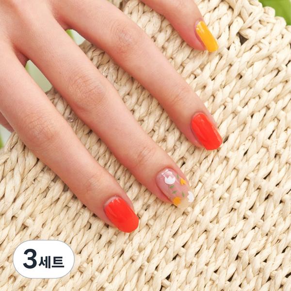 

Гелевые наклейки для ногтей Nello Palette, Grow Tulip, 3 комплекта
