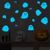 Sticker Halloween Cute Glow-In-The-Dark Ghost Wall Decal Pattern for Children's Room Wall Decor
