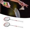 2 Player Badminton Racquet High Stability Lightweight Portable Sports Badminton Racket for Beginner