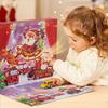 Weihnachts-Adventskalender 2025 mit Rückziehwagen-Spielzeug Auto-Füllspielzeug Weihnachts-Kalender für Geburtstag Weihnachts-Geschenkbox