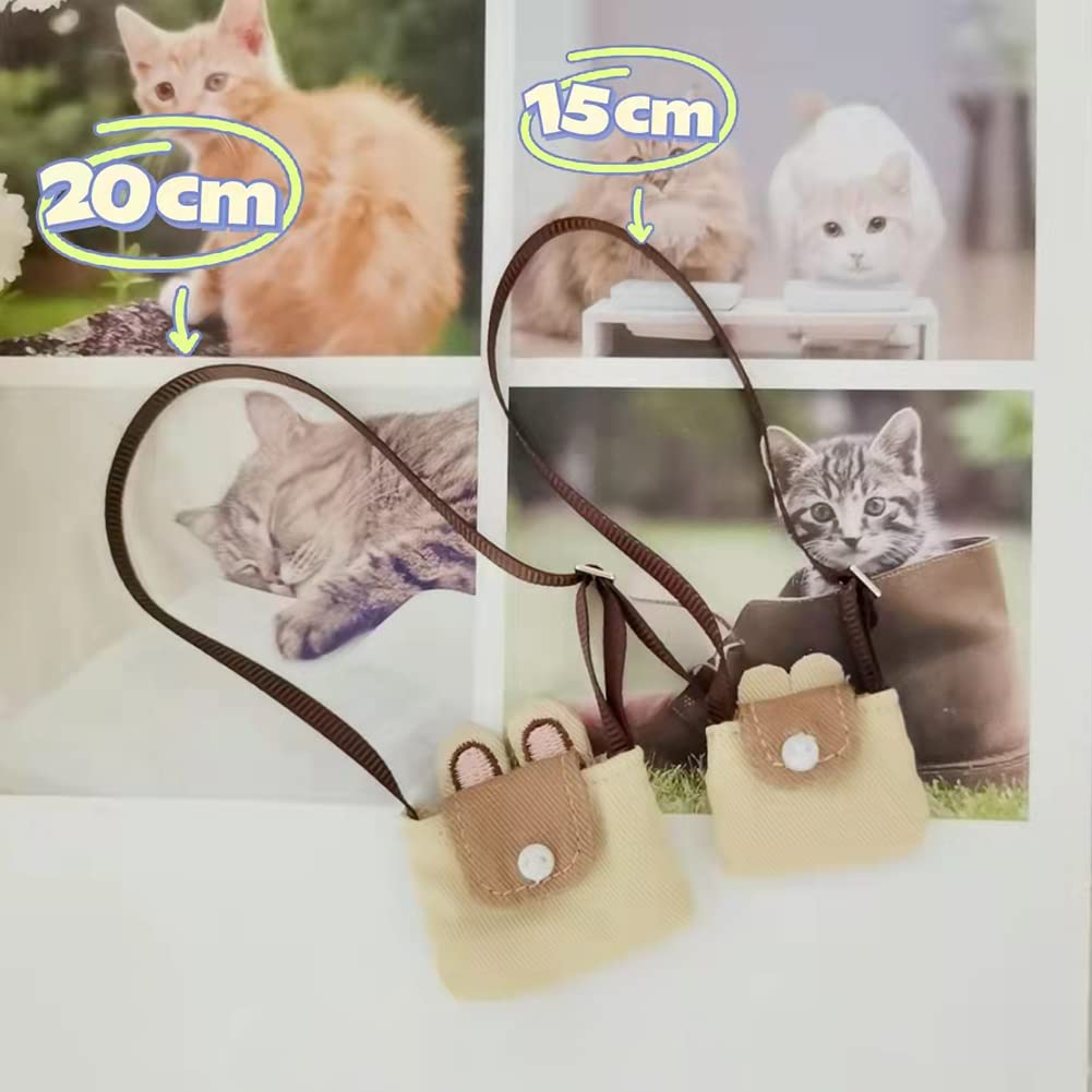 Umora Doll Cotton Doll Clothes Doll Clothes for 20cm Plush Toys Change of Clothes Hat Hoodie Vest Shorts Shoes Bag Accessories Cute Bear Set (20CM,