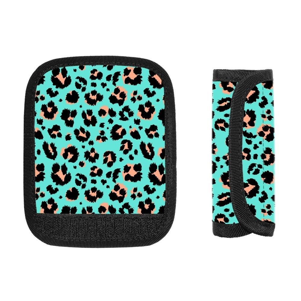 Portable Soft Luggage Handle Cover Felt Replacement Luggage Handle Wrap Grip Anti-slip Suitcase Bag Handle Sleeve Suitcase зелёный