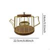 Coffee Pod Holder Basket Container Capsule for Cafe Office Desktop