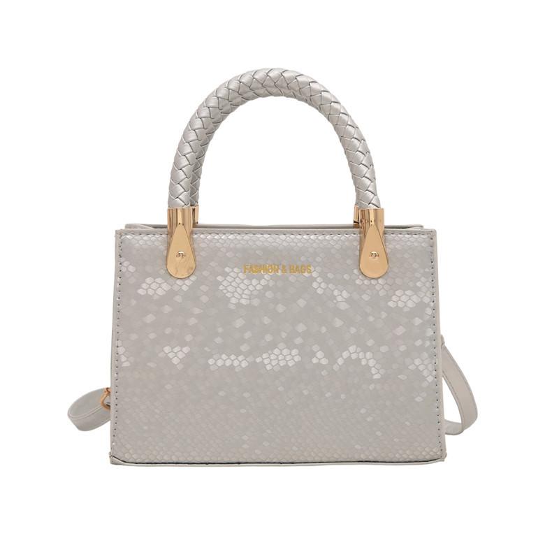 Hand Bag Women's Spring and Summer New Version Fashion Trendy Small Square Bag Texture Simple Casual Messenger Bag
