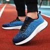New Men's Breathable Summer Thick Bottom Brand Mesh Jogging Outdoor Trend Casual Shoes Large Size Tenis Para Hombre