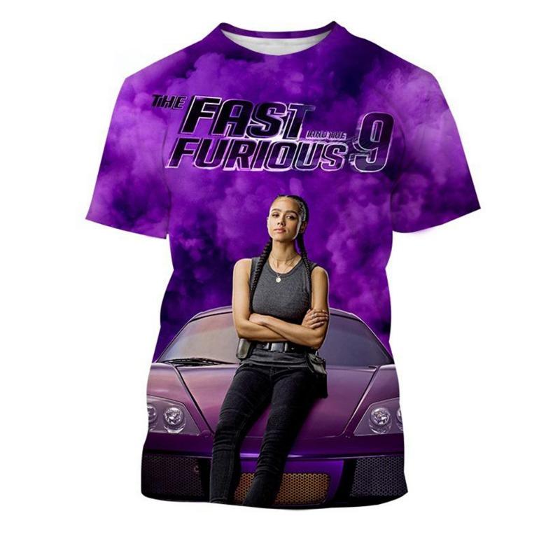 Summer New Fashion Cool Motocross Pattern T-Shirt Men's Trendy Taste Harajuku 3D Bicycle Printed Plus Size Short Sleeve Tees