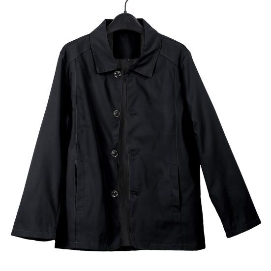 Jaqueta masculina primavera outono manga longa gola virada para baixo único breasted cor sólida blazer de negócios terno casaco casual