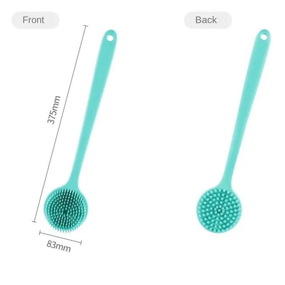 Körperreinigungs-Duschbürste Langer Griff Rückenwäscher Neues Badezimmerzubehör Damen