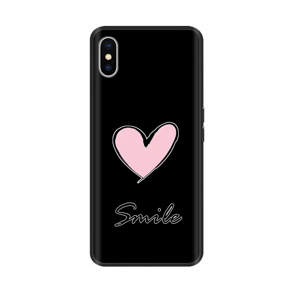 For iPhone X XS Flowers Soft TPU Silicone Phone Cases Shockproof Cover For iPhone X Xs Max XR Soft Liquid Housing Fundas Capa