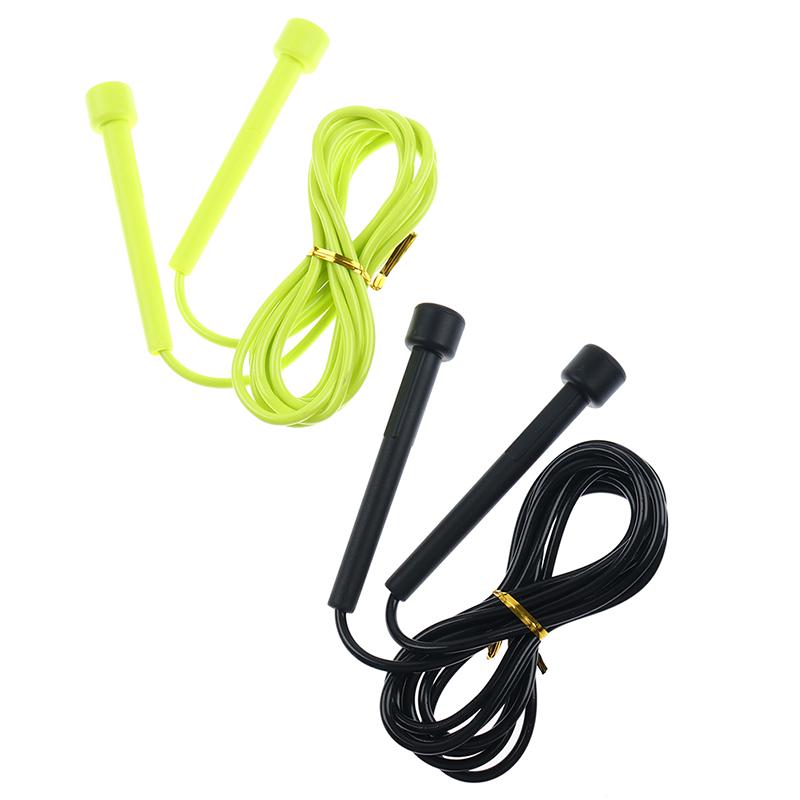 1Pc Speed Jump Rope Kids Pvc hoppetau Justerbart treningsutstyr