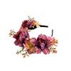 New super fairy flower headband Mori travel photo photo headgear wedding party hair accessories girl