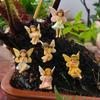 652F 6lots Handcrafted Fairies Garden Decorations Durability Resins Artwork For Yard Landscaping Desktop Lawns Ornaments