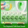 Long-Lasting Antibacterial Fragrant Toilet Bowl Cleaner - Blue Bubbles with Deodorizing Three-Color Formula