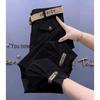 Women's Summer 2024 High-Waist Harem Pants - Casual, Lightweight, Large Size, Cuffed Overalls