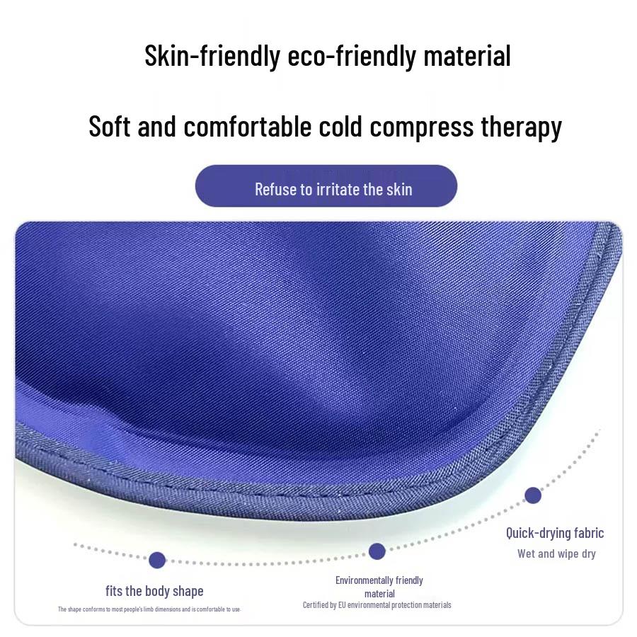 Adjustable Hot/Cold Compress Gel Pack for Joint Sprain and Recovery - Knee Pad Sports Ice Pack