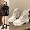 Martin Boots Women's British Casual Short Boots Children's 2025 Autumn New Sweet Cool Single Boots Platform Locomotive Boots