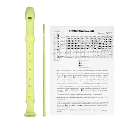 Flauto dolce a 8 fori Leggero Portatile Soprano Flauto Dolce Registratore Clarinetto in ABS per Studenti Bambini