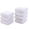 Basics White Cotton Square Towel 100% Cotton Face Towel 30 X 30cm, Soft Small Towel Handkerchief for Hand, Kitchen and Cleaning
