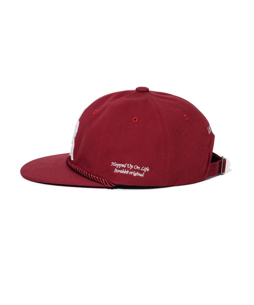 Bieseulaebis Br Emblem Cap Deep Burgundy
